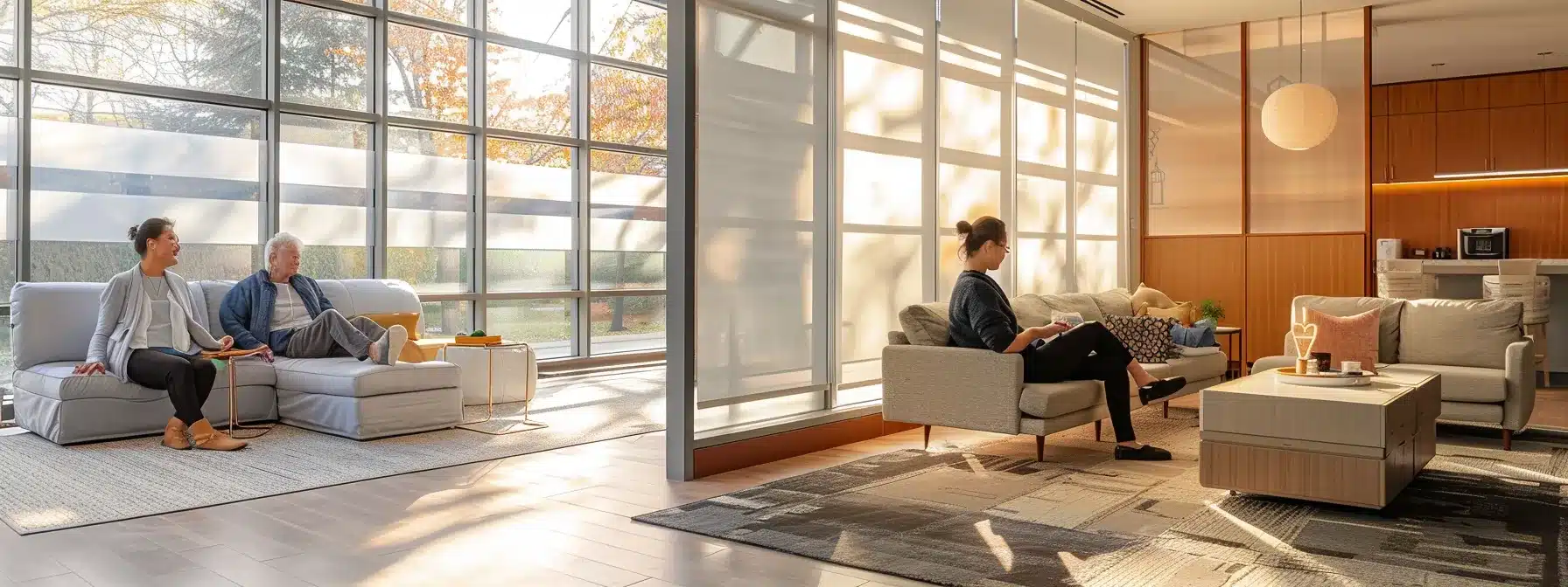 a modern alzheimer's care facility in michigan showcases a serene indoor therapy space, featuring thoughtfully arranged seating, engaging memory support activities, and residents participating in guided interactions with attentive staff, reflecting a commitment to personalized care and structured therapeutic initiatives. a modern alzheimer's care facility in michigan showcases a serene indoor therapy space, featuring thoughtfully arranged seating, engaging memory support activities, and residents participating in guided interactions with attentive staff, reflecting a commitment to personalized care and structured therapeutic initiatives.