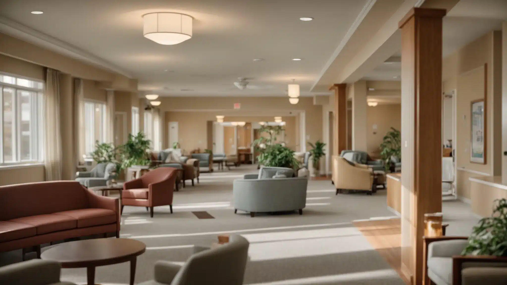 a serene, well-lit nursing home environment showcases compassionate caregivers engaging attentively with residents, embodying the essence of specialized dementia care and the commitment to quality standards in michigan. a serene, well-lit nursing home environment showcases compassionate caregivers engaging attentively with residents, embodying the essence of specialized dementia care and the commitment to quality standards in michigan.