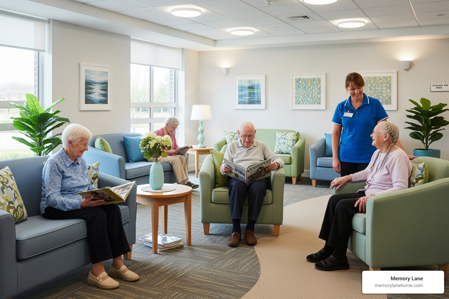 secure memory care unit